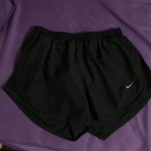Black Nike shorts